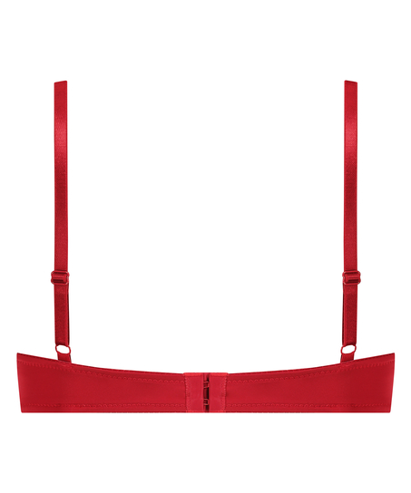Voorgevormde beugel bh Plunge, Rood