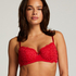 Soutien-gorge à armatures préformé Rose, Rouge