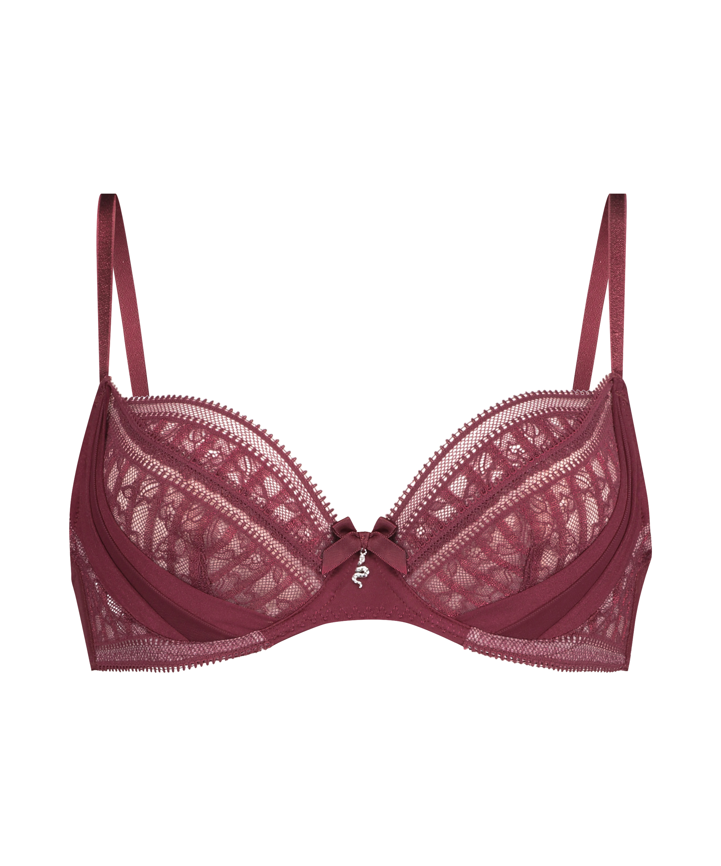 Soutien-gorge à armatures non rembourré Kriss I AM Danielle, Rouge, main