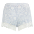 Pyjama short Jersey lace, Blauw