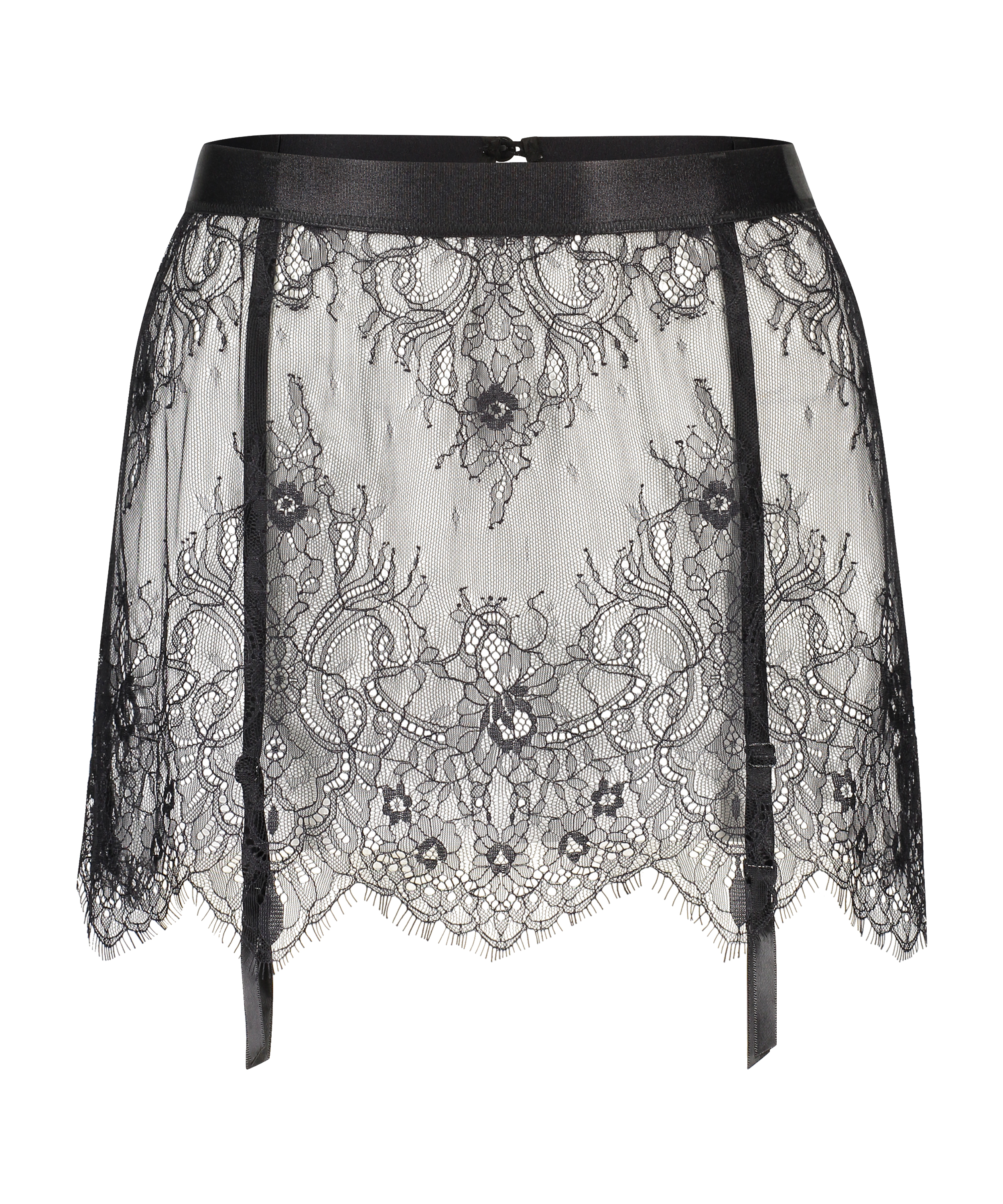Rok Lace, Zwart, main