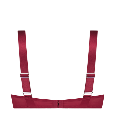Soutien-gorge non rembourr&eacute; &agrave; armatures Hana, Rouge