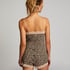 Ensemble de pyjama court Cami, Beige