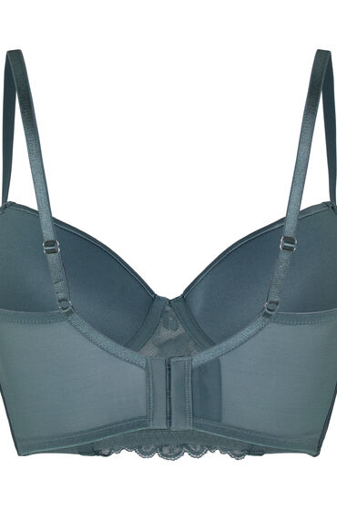 Hunkemöller Voorgevormde Longline Beugel Bh Viktoria Blauw, foto 2