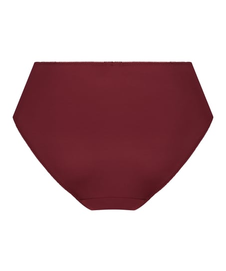 Slip taille haute Diva, Rouge