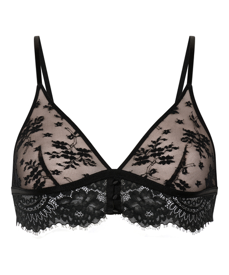 Bralette Lou, Zwart