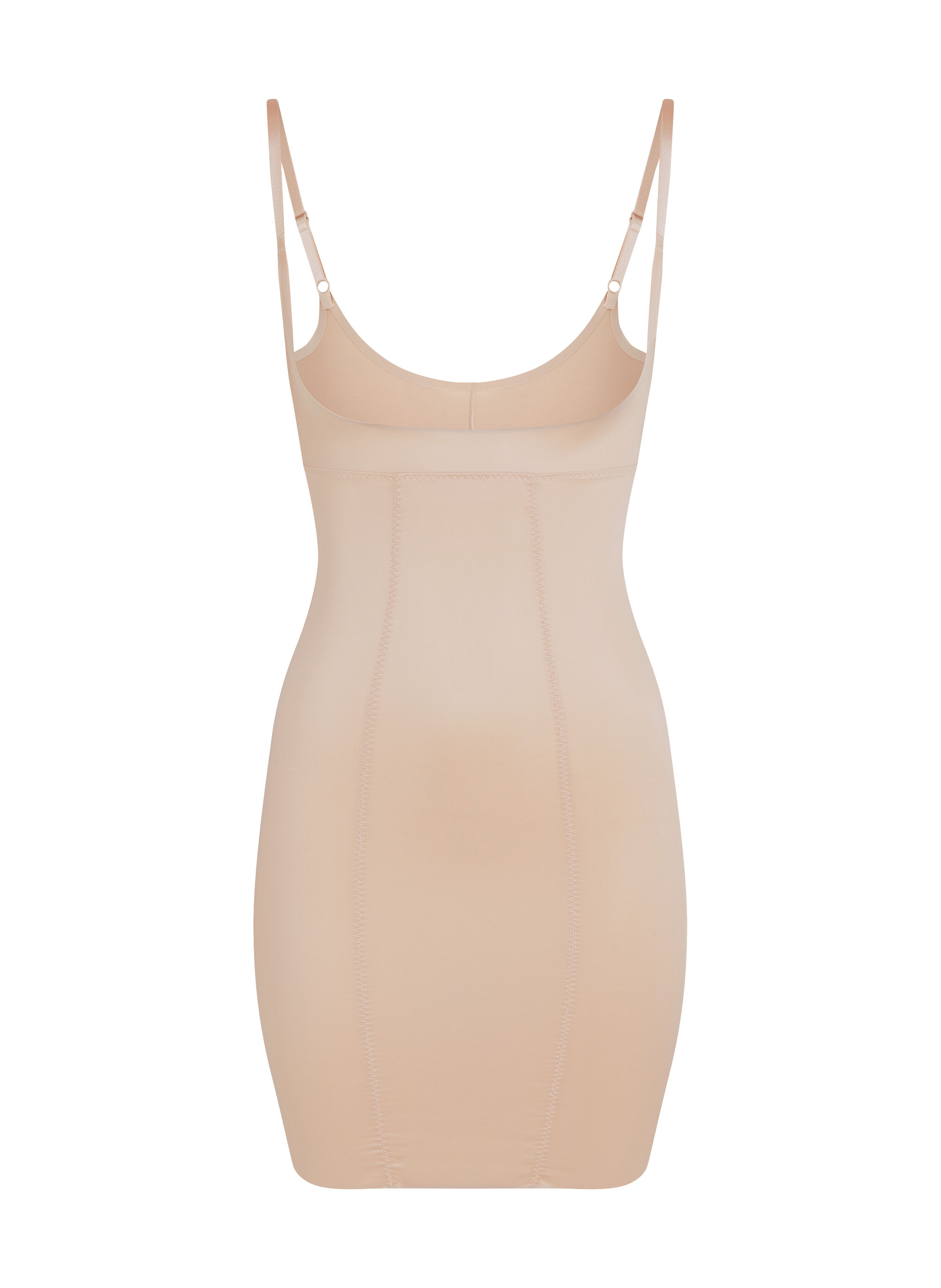 Corrigerende jurk, Beige