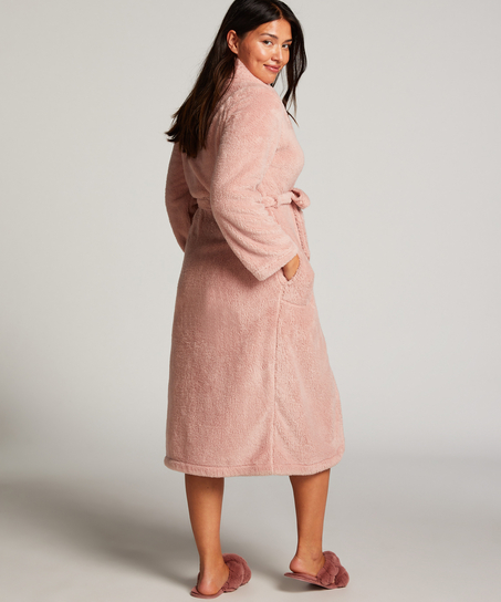 Badjas Fleece, Roze