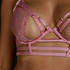 Soutien-gorge &agrave; armatures non-pr&eacute;form&eacute; longline Roxanne, Rose