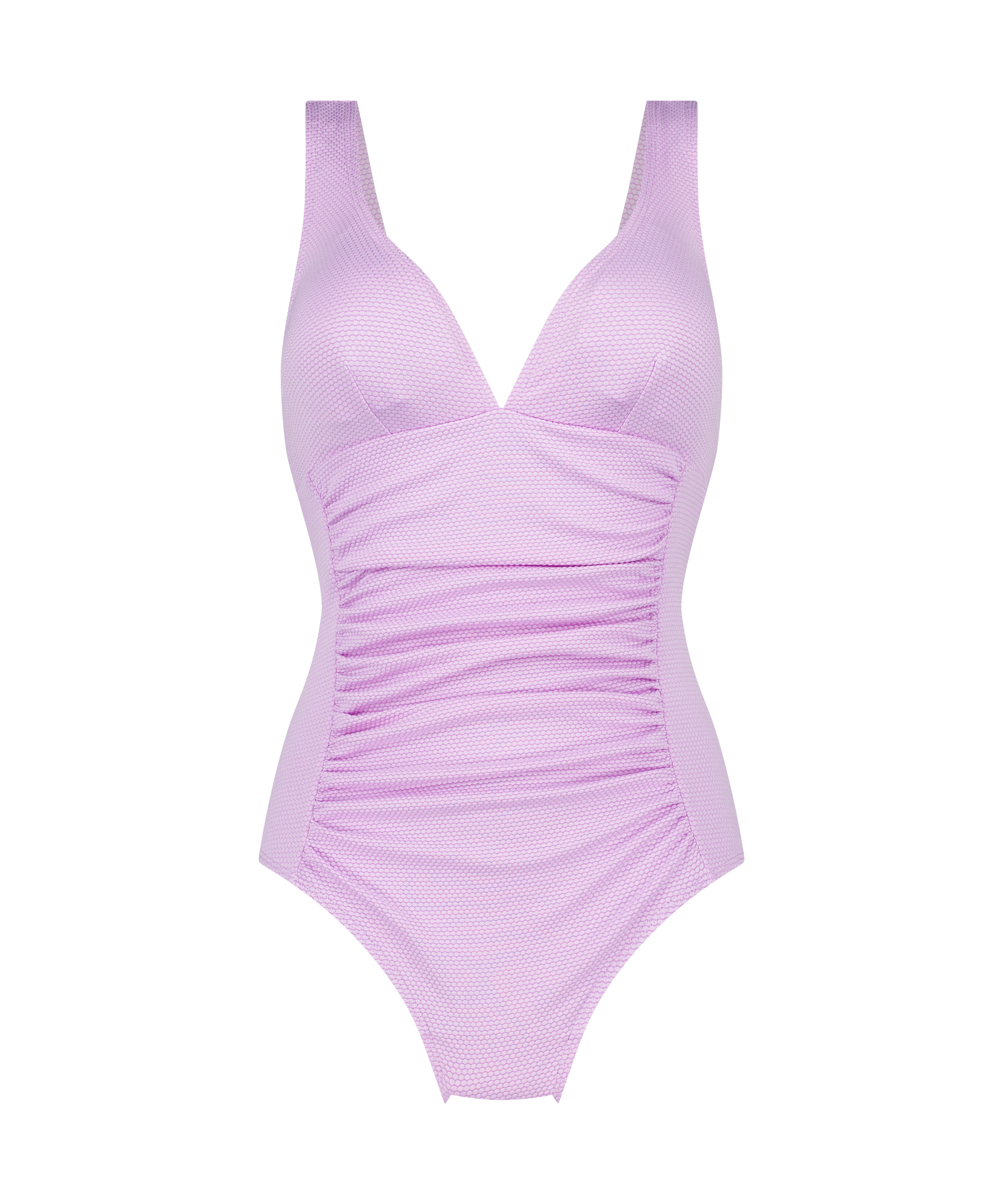 Maillot de bain Shaping Scallop, Pourpre, main