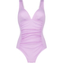 Maillot de bain Shaping Scallop, Pourpre