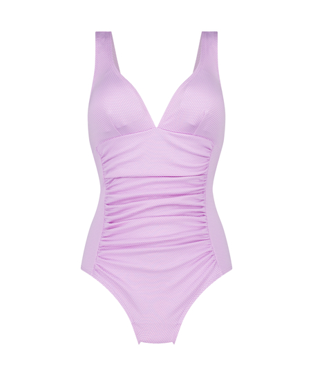 Maillot de bain Shaping Scallop, Pourpre