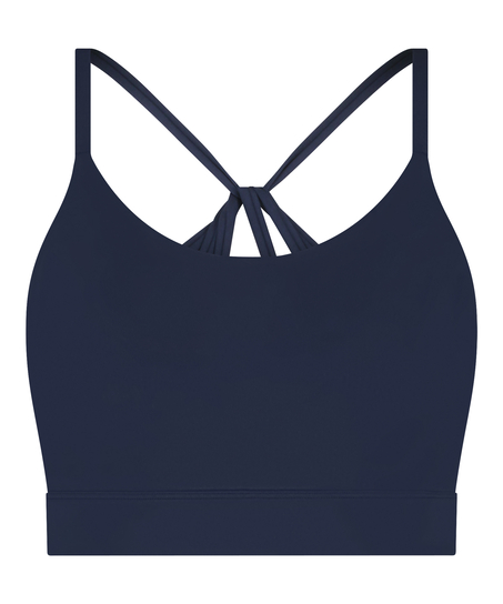 HKMX Brassière de sport de niveau 1, Bleu