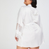 Kimono satijn Bridal, Wit