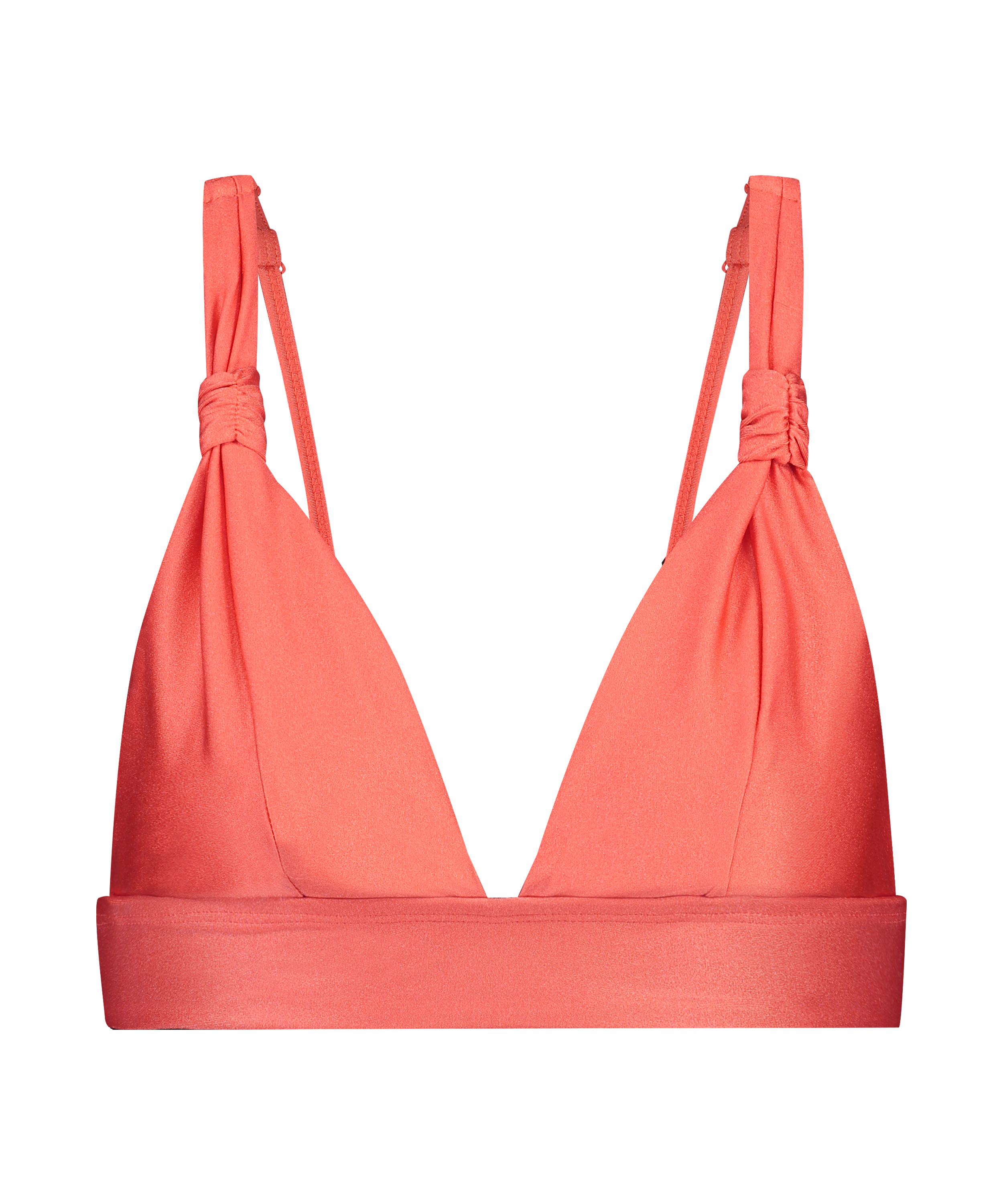 Triangel bikinitop Luxe, Rood, main