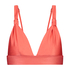Triangel bikinitop Luxe, Rood