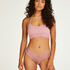 Brazilian V-shape mesh, Roze