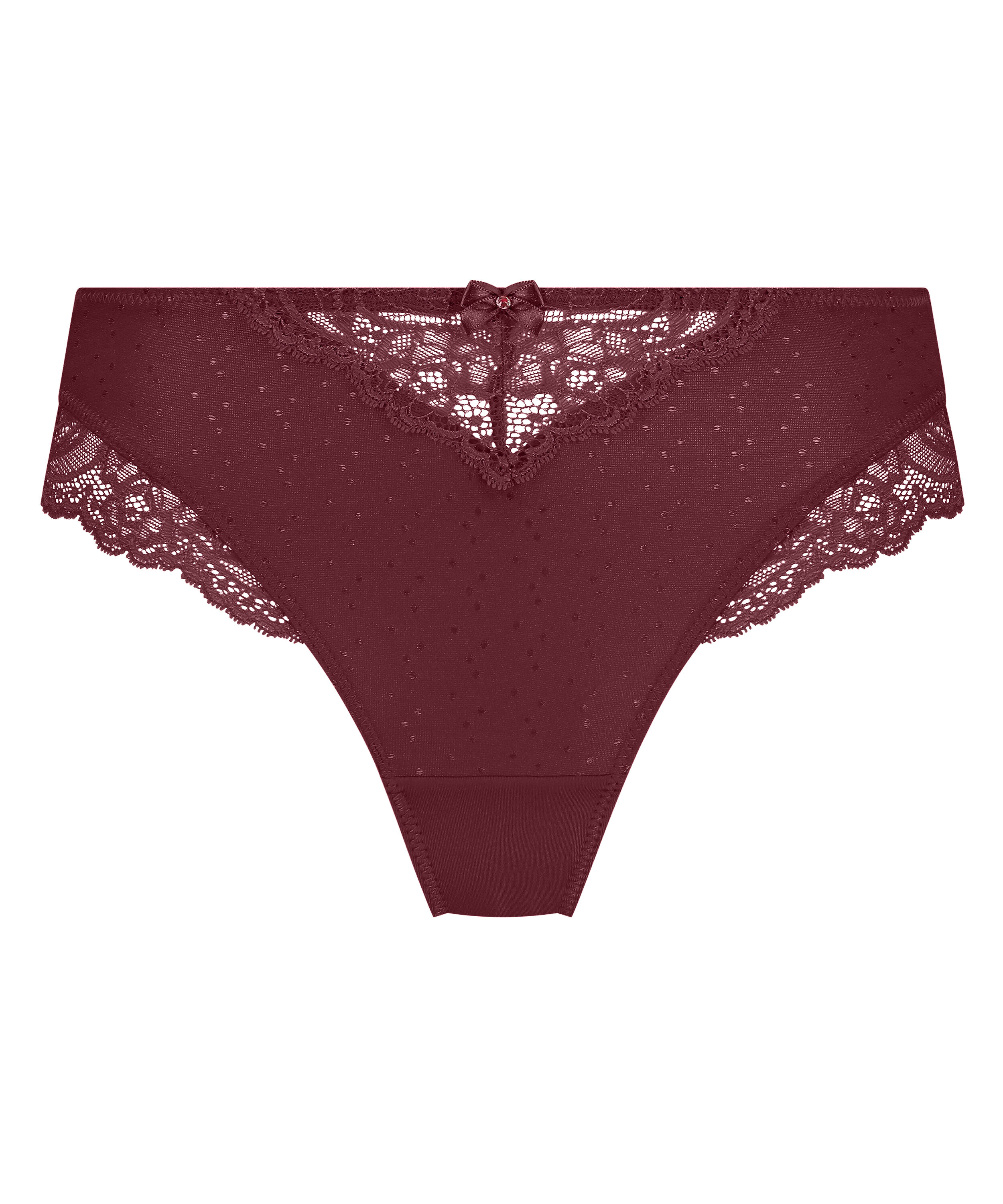 Hoge slip Sophie, Rood