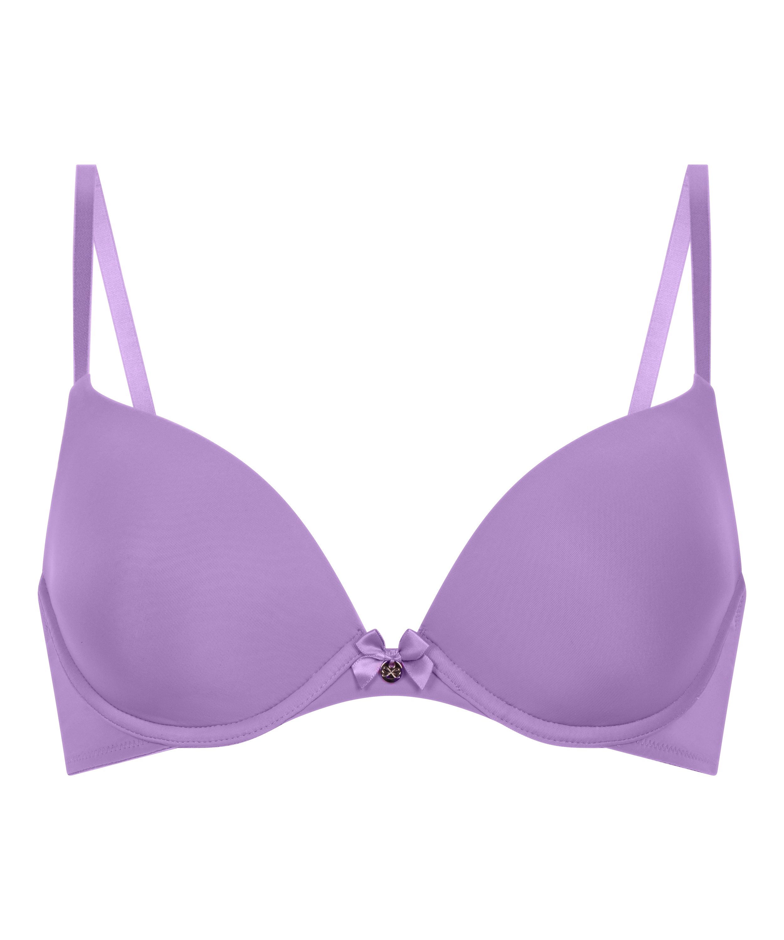 Soutien-gorge à armatures préformé Plunge, Pourpre, main