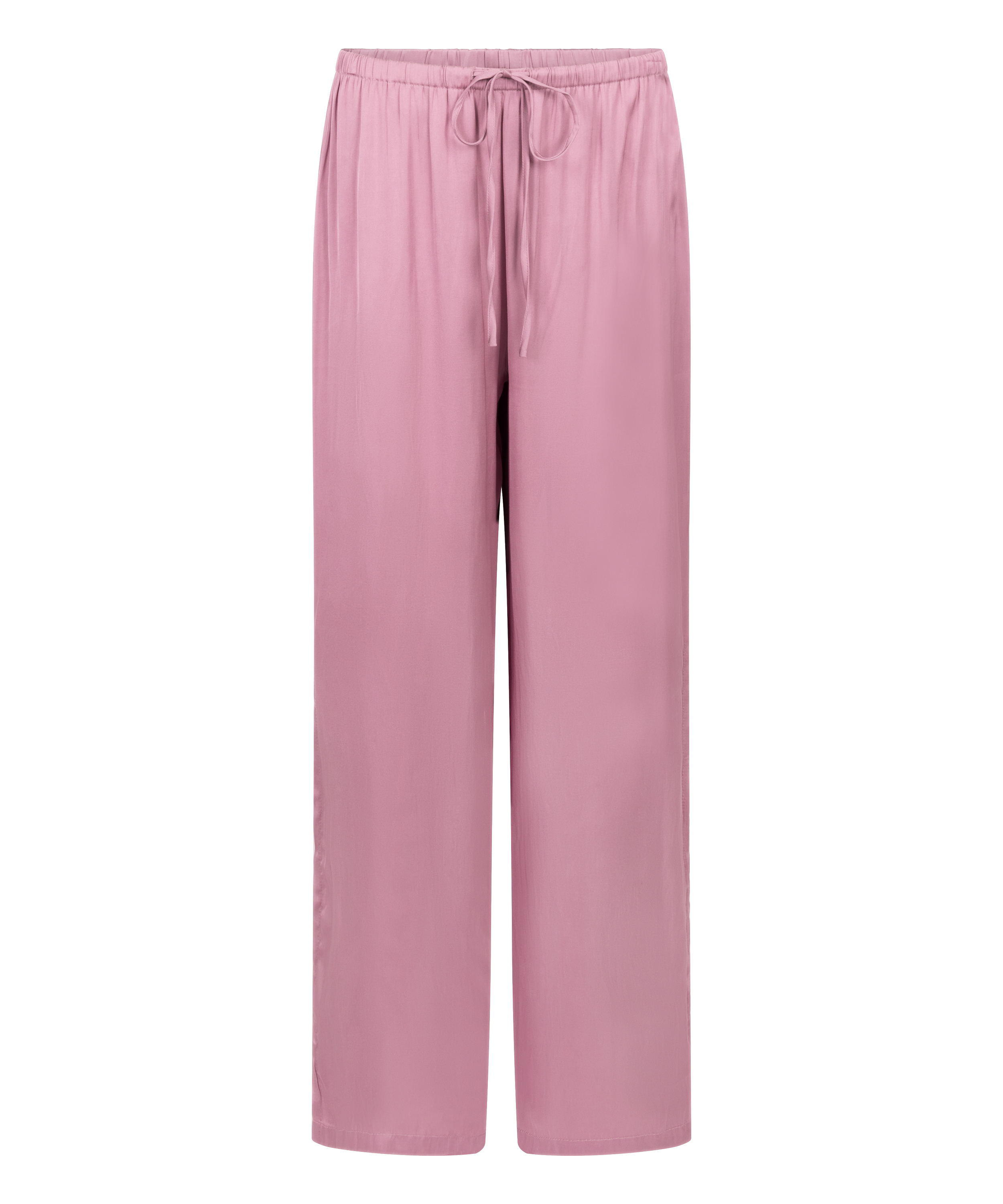 Pantalon de plage en satin, Rose, main