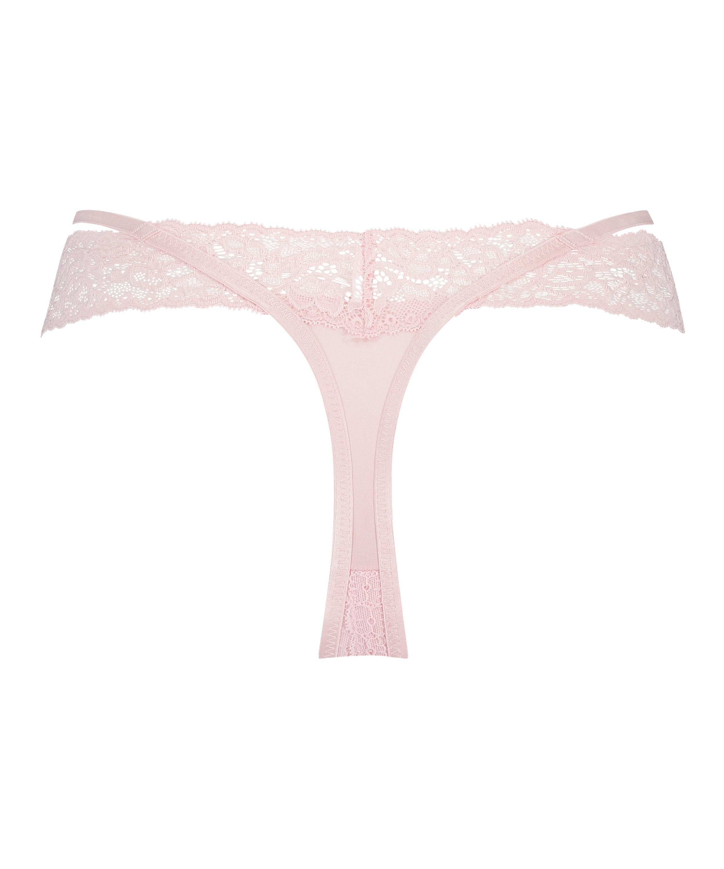 Extra lage v-string Elliena, Roze, main