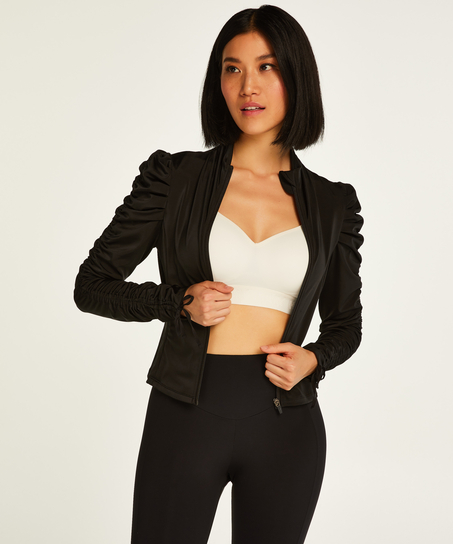 HKMX Veste bouffante, Noir