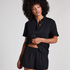 Mousseline Short, Zwart
