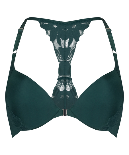 Soutien-gorge &agrave; armatures pr&eacute;form&eacute; push-up Lana, Vert