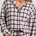 Pyjamatop Flannel, Wit