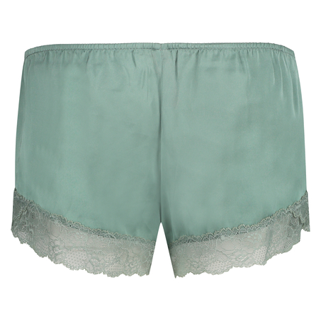 Pyjama short Satin, Groen
