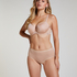 Superslip midi katoen, Beige