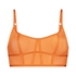Bralette longline Sexy Mesh, Oranje