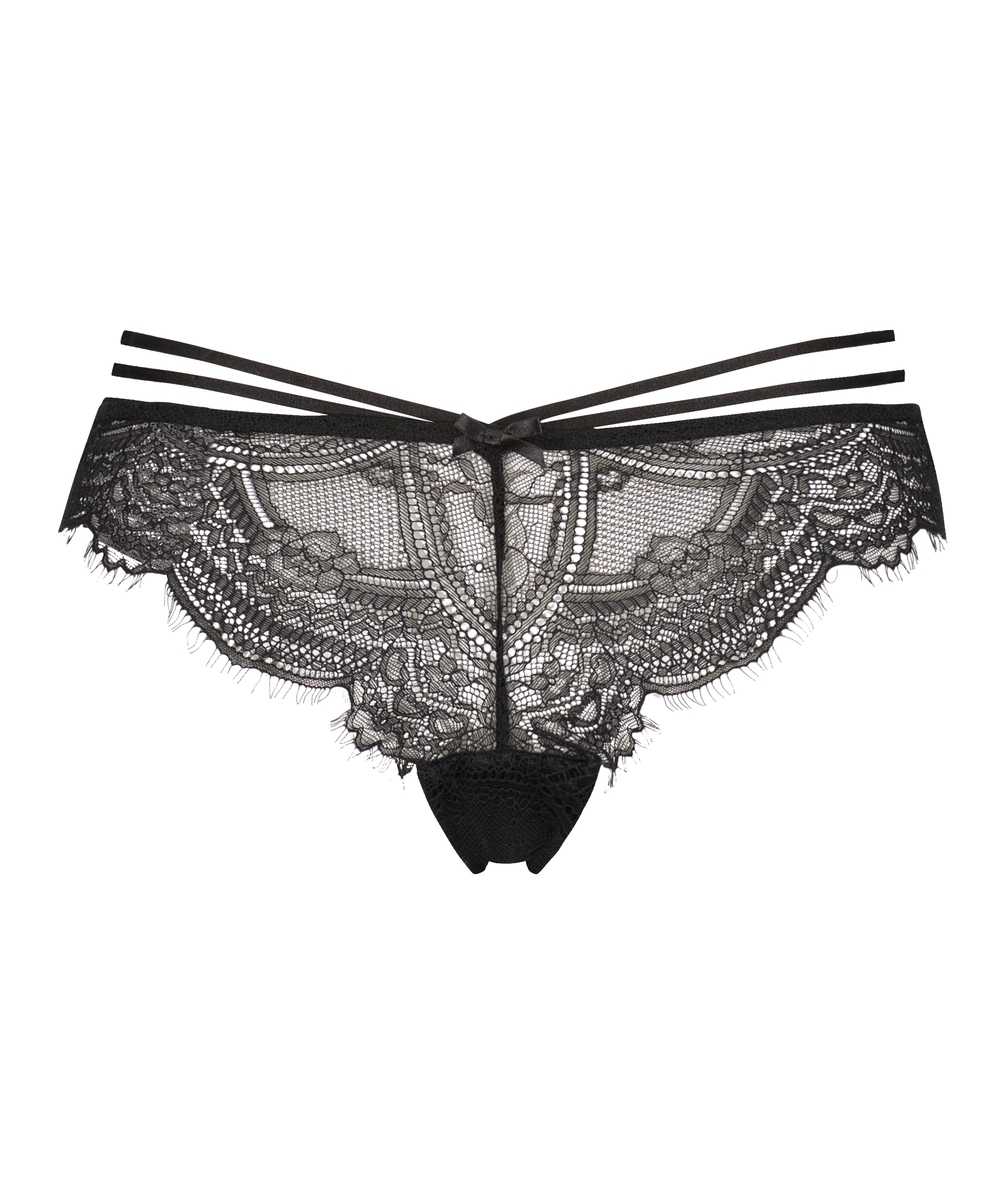 Slip brésilien Sian, Noir, main