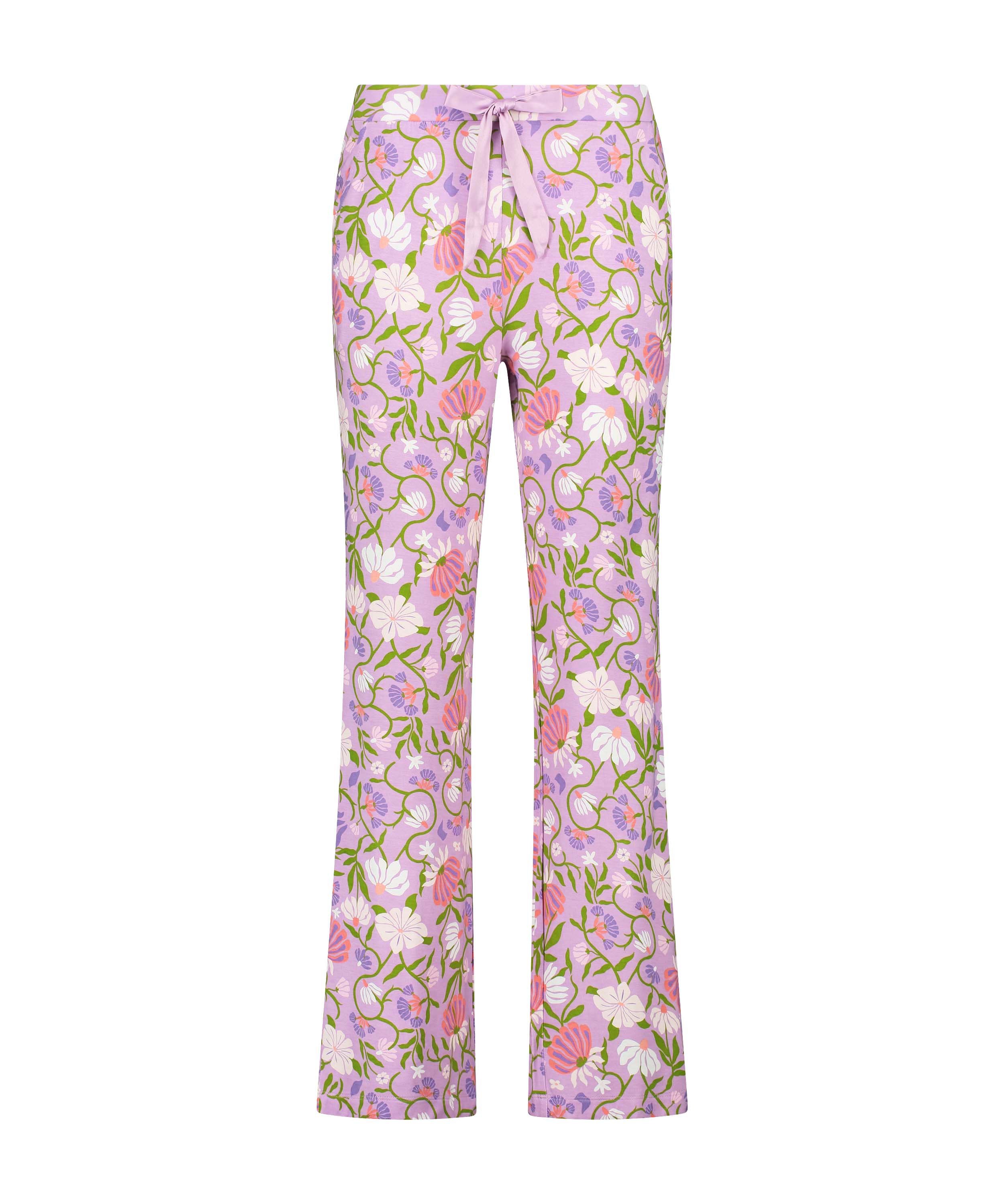 Pantalon de pyjama Jersey, Pourpre, main