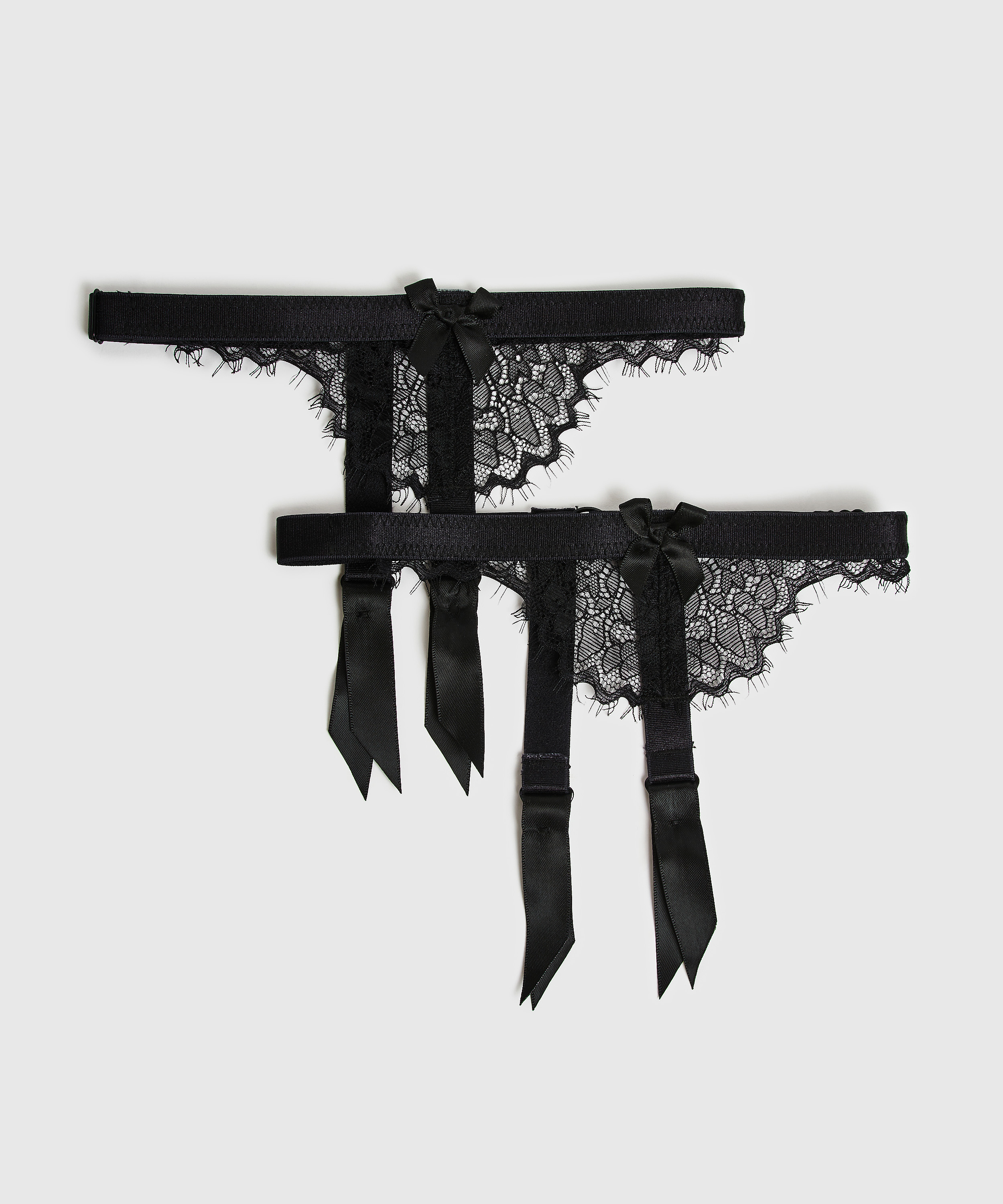 Suspender cuffs, Zwart, main