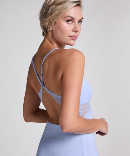 Slipdress Jersey Nova, Blauw