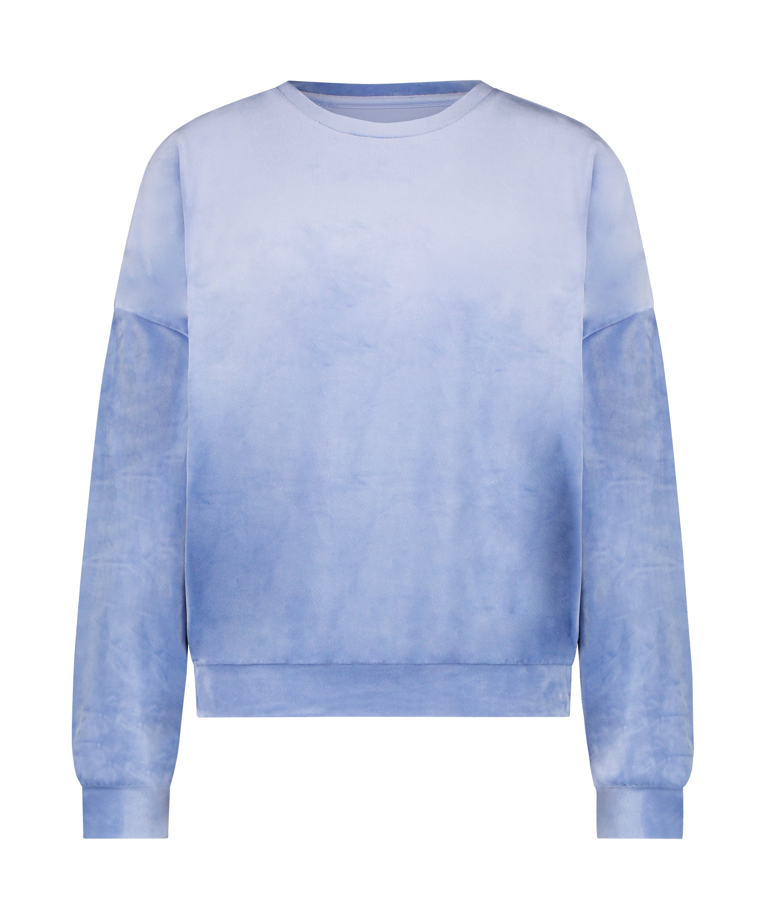 Velours Top, Blauw, main