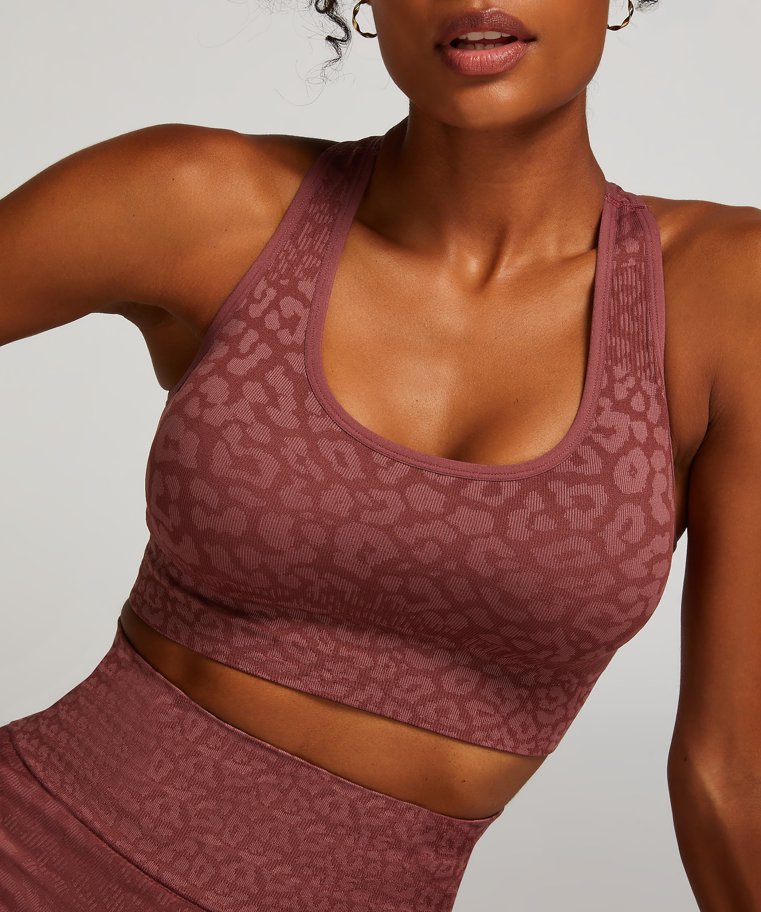 HKMX naadloze Sport bh, Roze, main