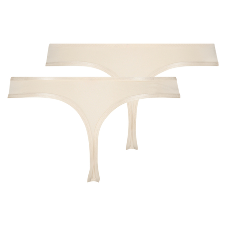 Lot de 2 strings Angie, Rose