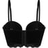 Mini-bustier Grace, Zwart