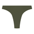Hoog uitgesneden Bikinibroekje Luxe, Groen