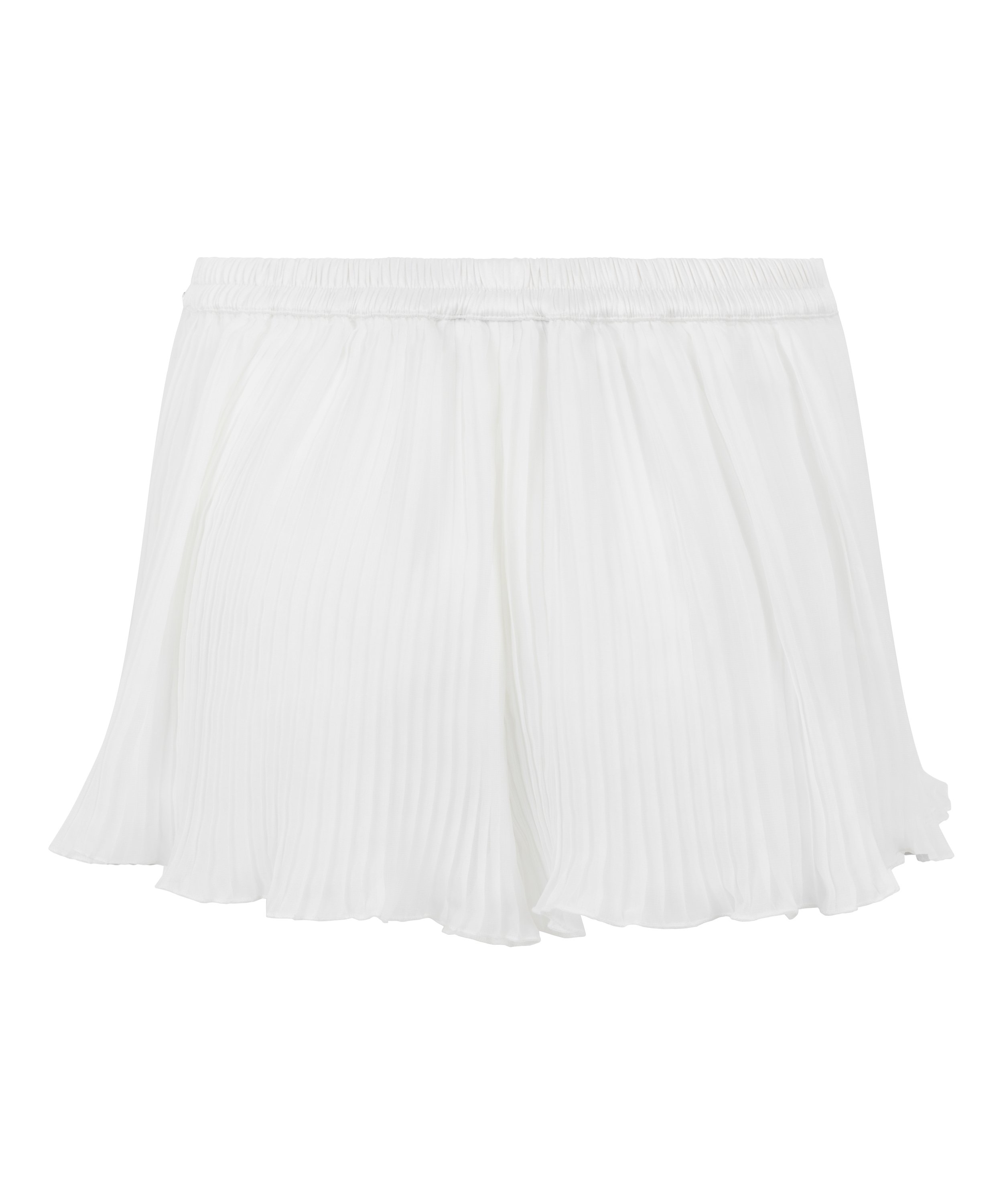 Short Plisse, Blanc, main
