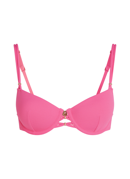 Haut de bikini Holbox, Rose