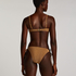 Haut de bikini Goldie Shimmer, Jaune