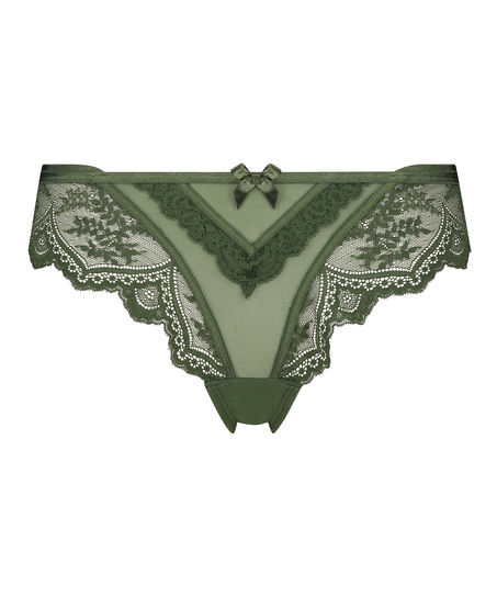 Slip brésilien Anna, Vert