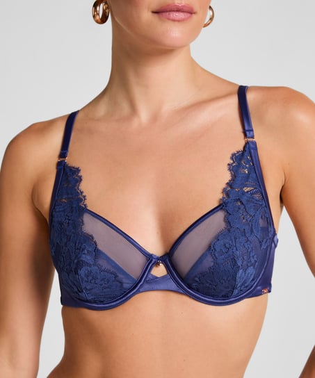 Soutien-gorge à armatures non-rembourré Grace, Bleu