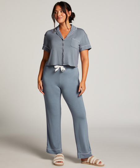 Broek Jersey Essential, Blauw