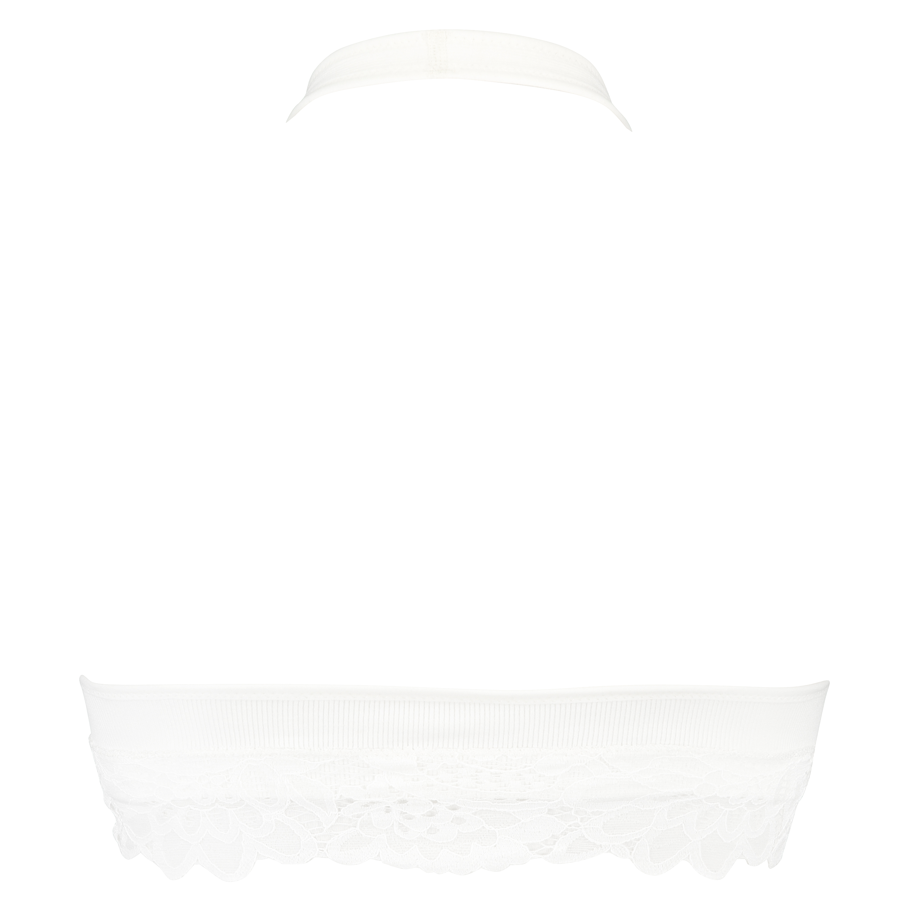 Naadloze bralette Shiloh, Wit, main