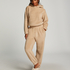 Hoodie Fleece Snuggle, Beige