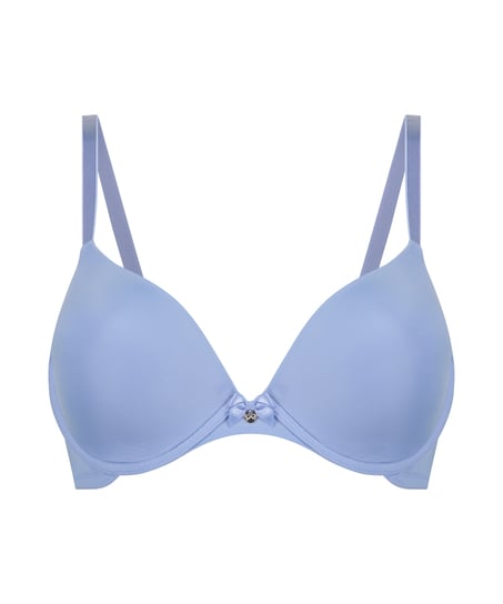 Voorgevormde beugel bh Plunge, Blauw